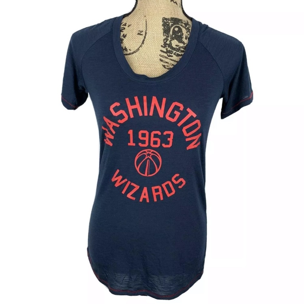 NBA Apparel Washington Wizards 1963 Tee NWT Navy - Picture 9 of 9